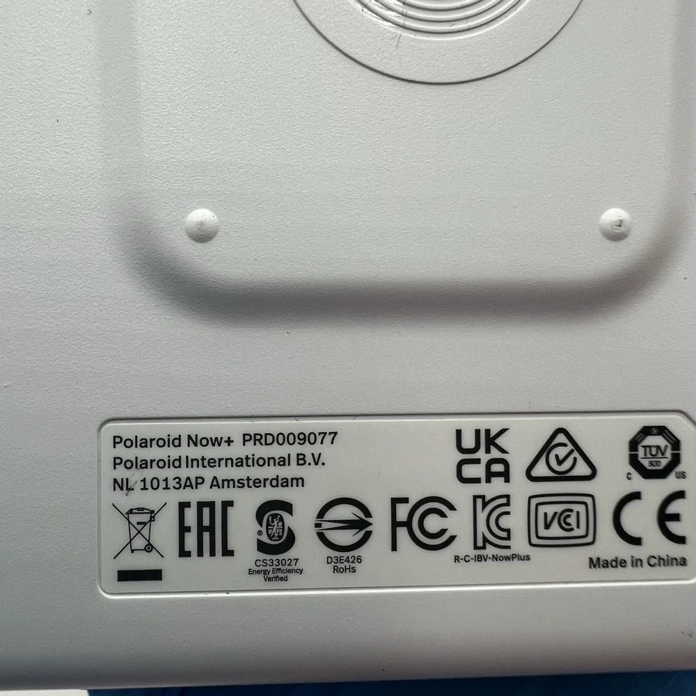 Polaroid Now + Plus Instant Camera Rechargeable White PRD009061 For Parts